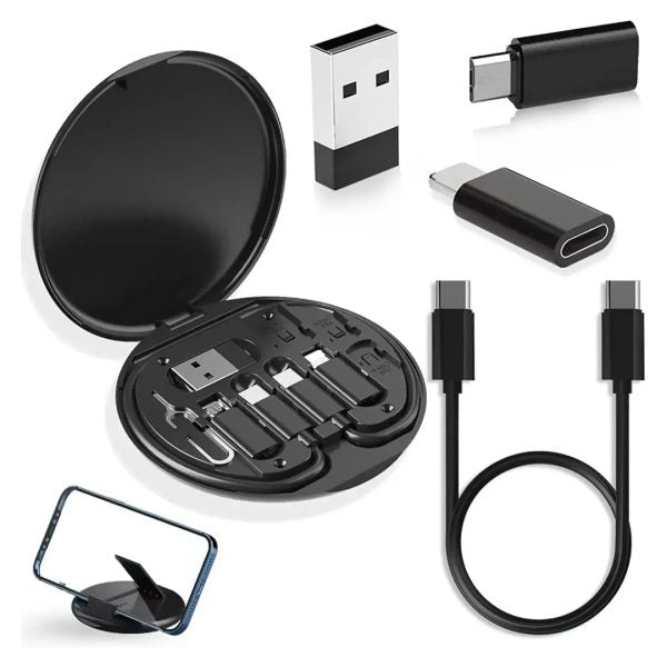 (5 In 1 ) Data Cable Set All Solutions In One / Data Cable Set 60w Fast Charging (random Colors)